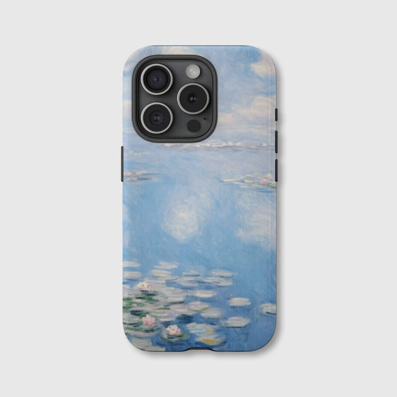 Monet Water Lilies Magnetic Phone Case for Art Lovers Birthday & Holiday Gifting
