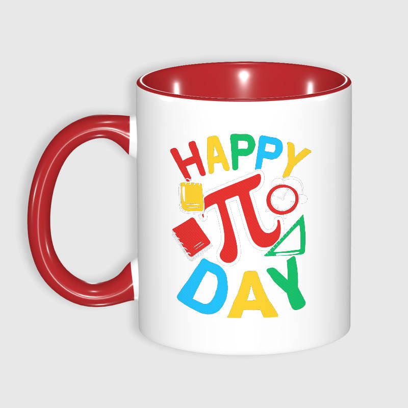 Happy Pi Day Ceramic Mug for Math Teachers School Gift