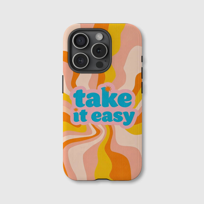 Groovy Take It Easy Magnetic Phone Case | Cute Gift for Friends, Birthdays & Everyday Use