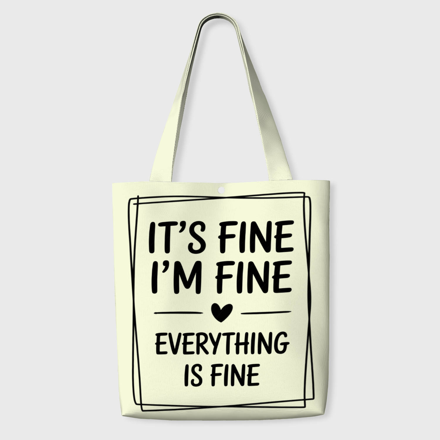 Funny Sarcastic Quote Tote Bag for Friends Daily Use Gift