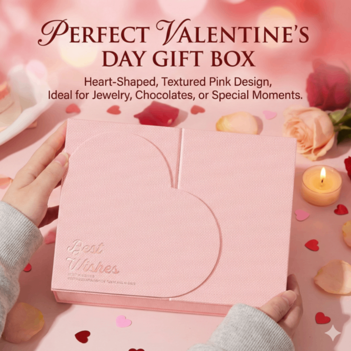 Pink Heart Gift Box
