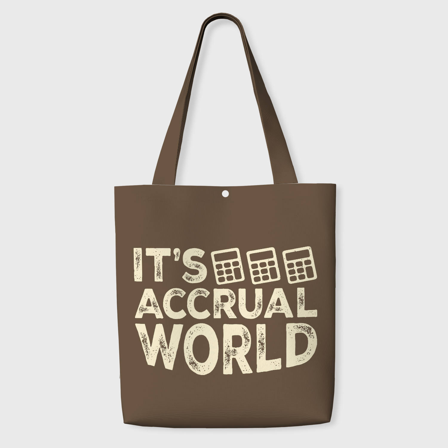 Funny Accounting Pun Tote Bag for Accountants Daily Gift