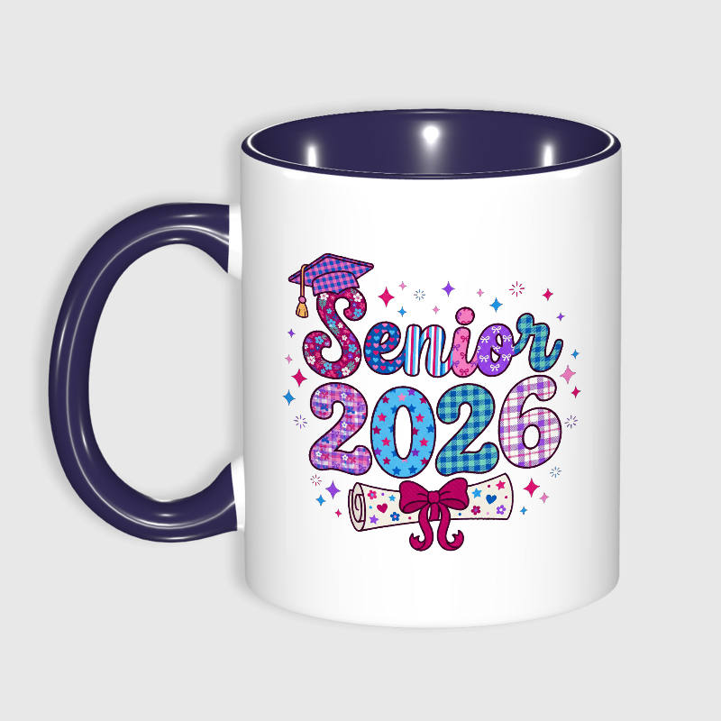Senior 2026 Ceramic Coffee Mug for 2026 Graduation Gift