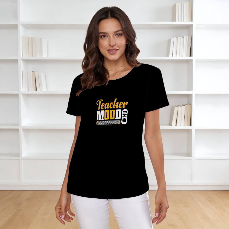Funny Teacher Mood ON T-Shirt for Teachers Back to School Gift