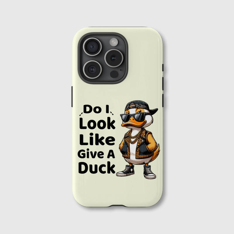 Funny Swag Duck Magnetic iPhone Case | Cute Birthday Gag Gift for Animal Lovers