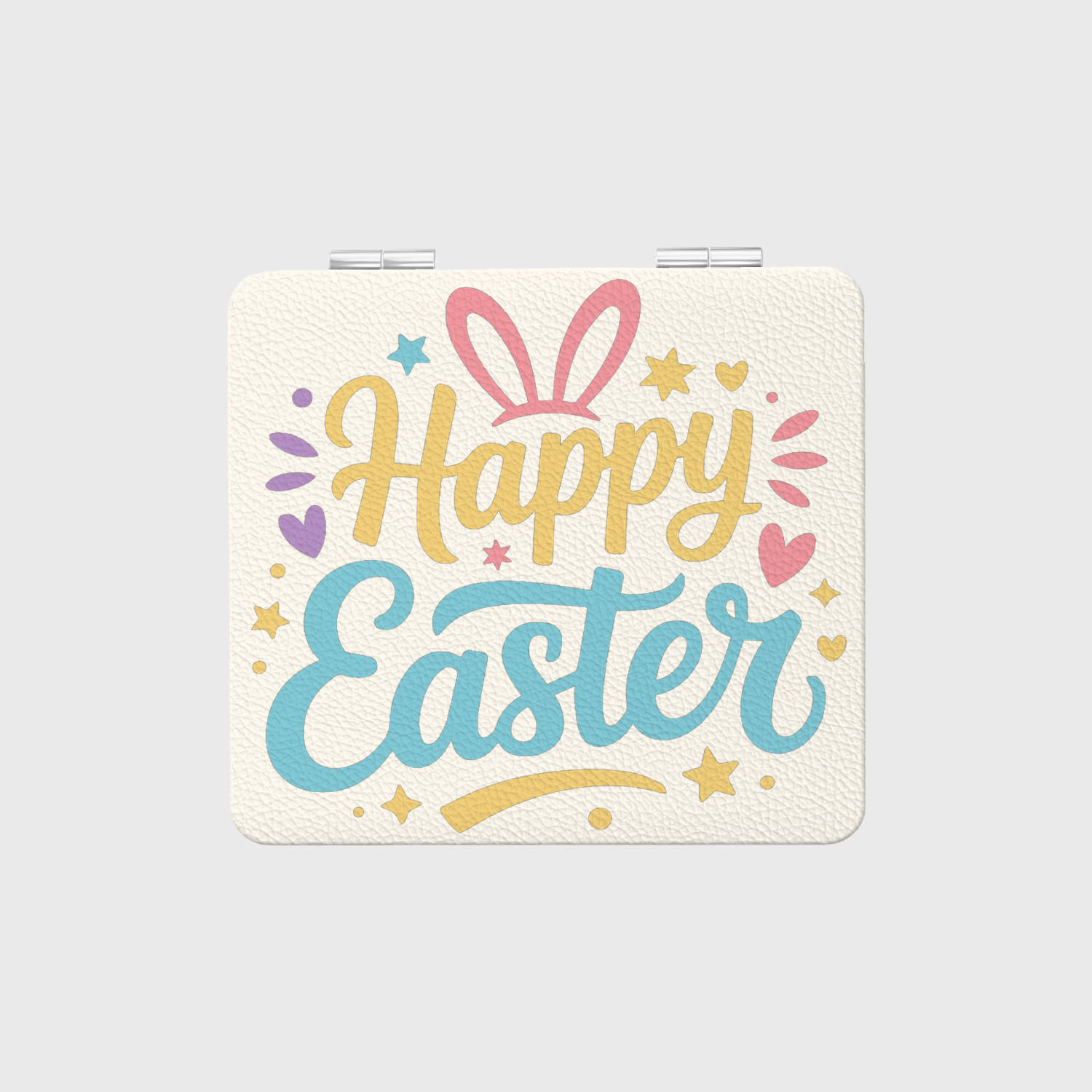 Easter Bunny Pocket Makeup Mirror for Girls Gift