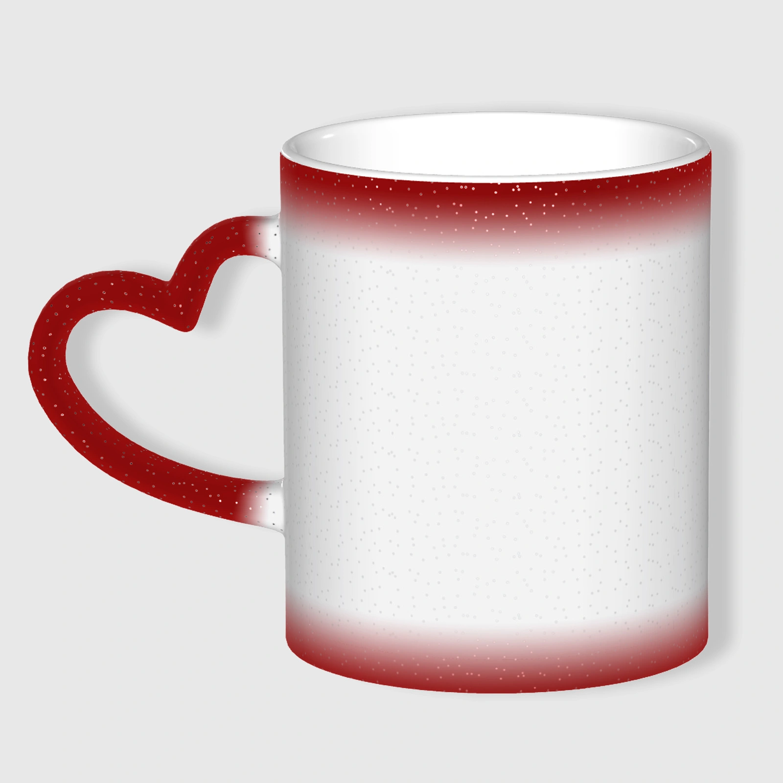 Starry Sky Color Changing Mug Red