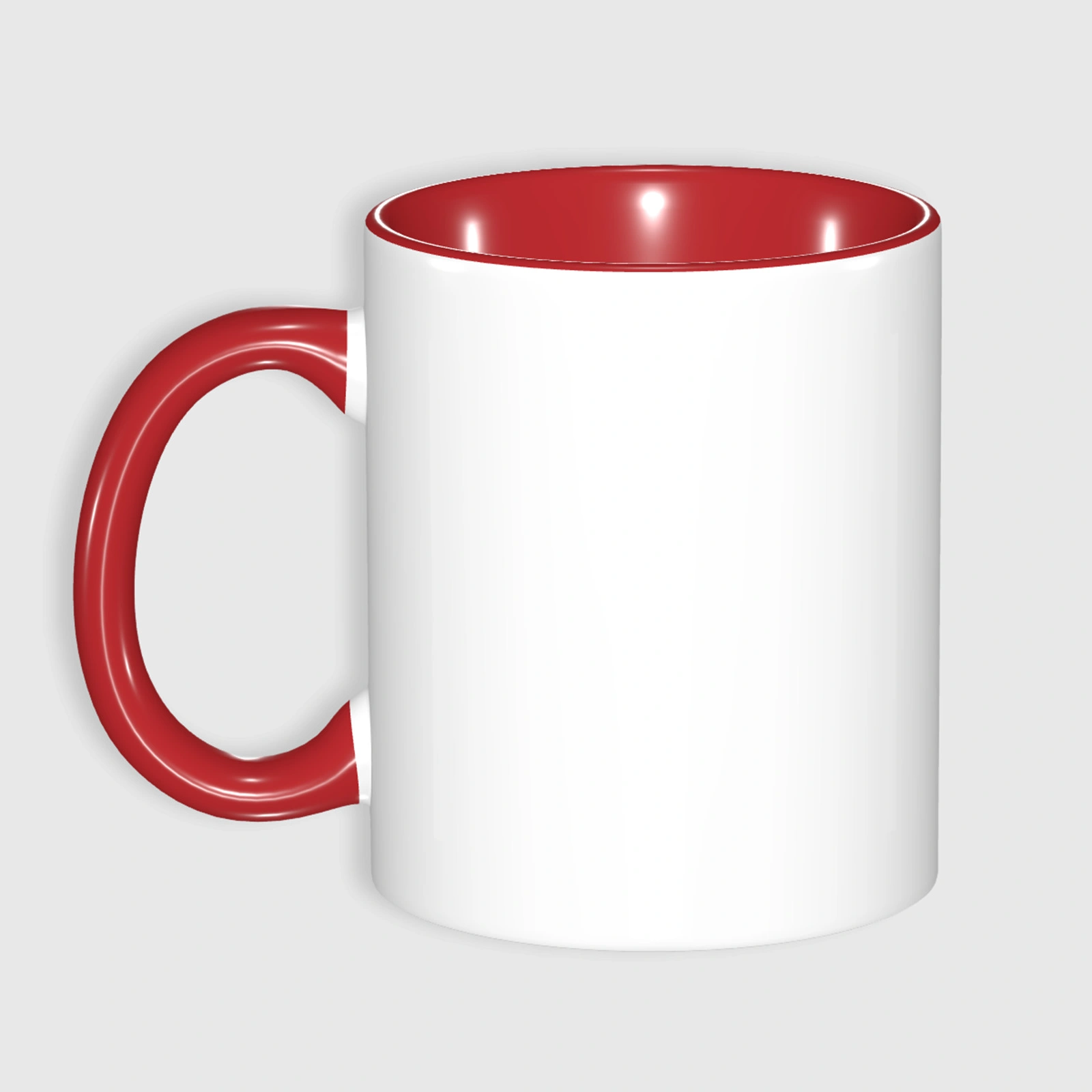 11oz Custom Photo Mug RED