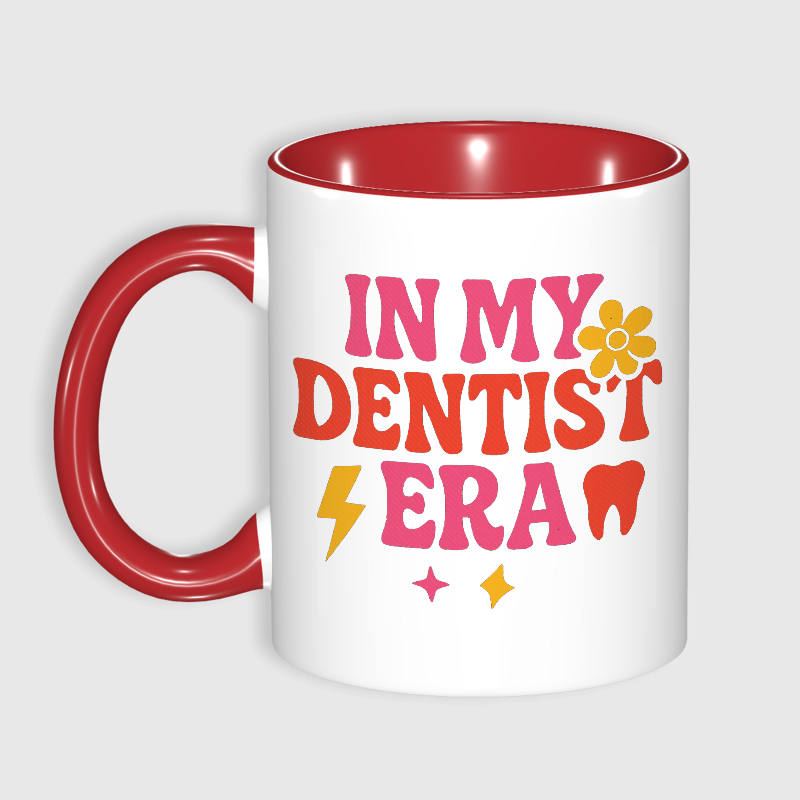 Funny In My Dentist Era Mug for Dentist Birthday Gift