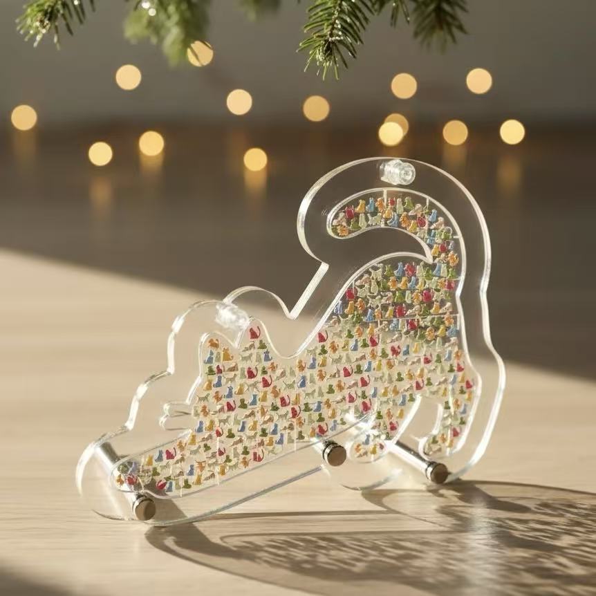 Custom Pet-Shaped Acrylic Puzzle