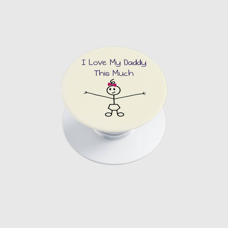 Daddy Quote Phone Grip for Dad Father's Day Gift