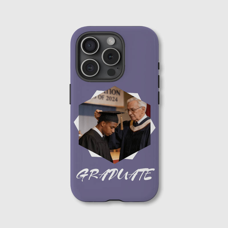 Custom Grad Photo Magnetic Phone Case 2024 Grad Gift