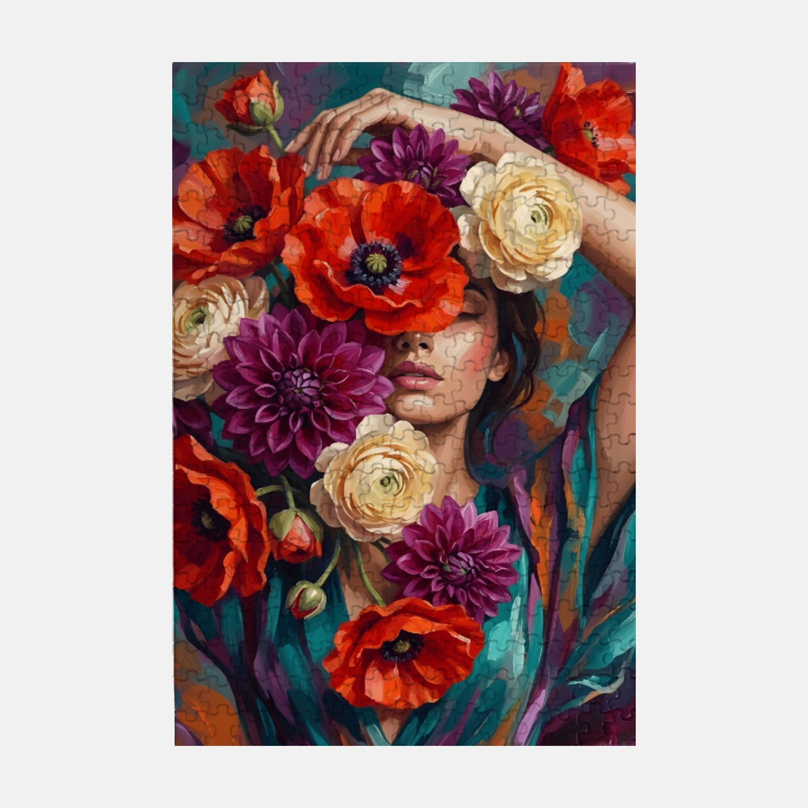 Published product example from When She Blooms Like a Flower